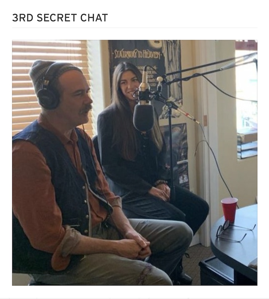 Krist and Jillian on radio.